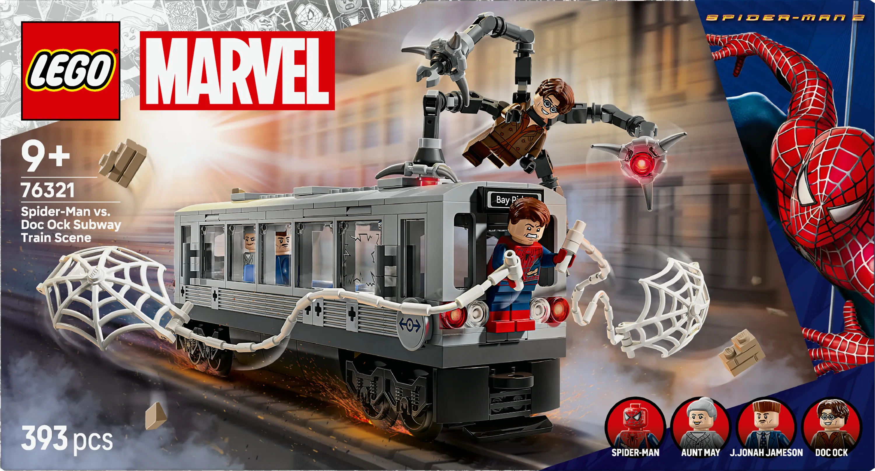 LEGO Marvel Spider-Man vastaan Doc Ock &ndash; Taistelu junassa 76321