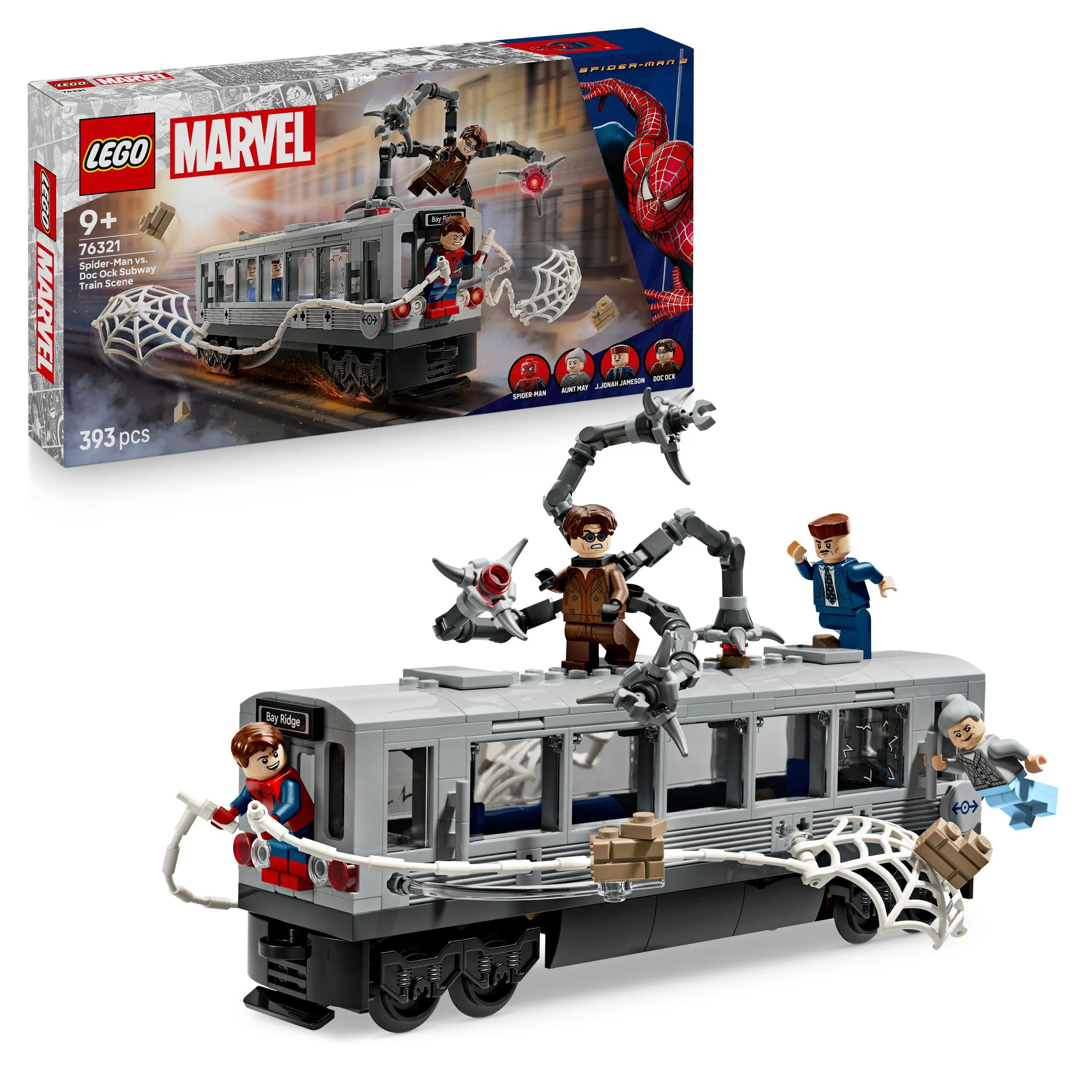 LEGO Marvel Spider-Man vastaan Doc Ock &ndash; Taistelu junassa 76321