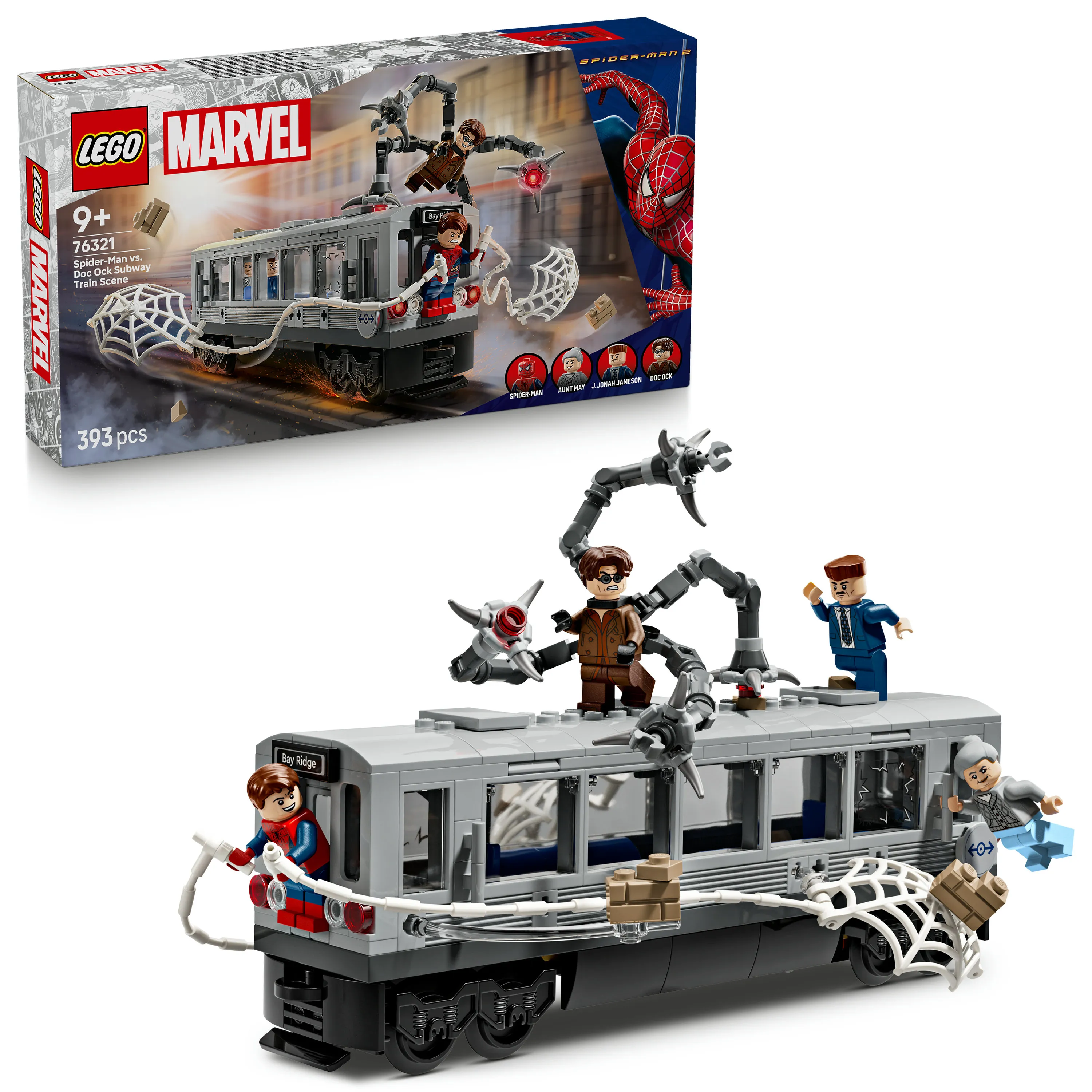 LEGO Marvel Spider-Man vastaan Doc Ock &ndash; Taistelu junassa 76321