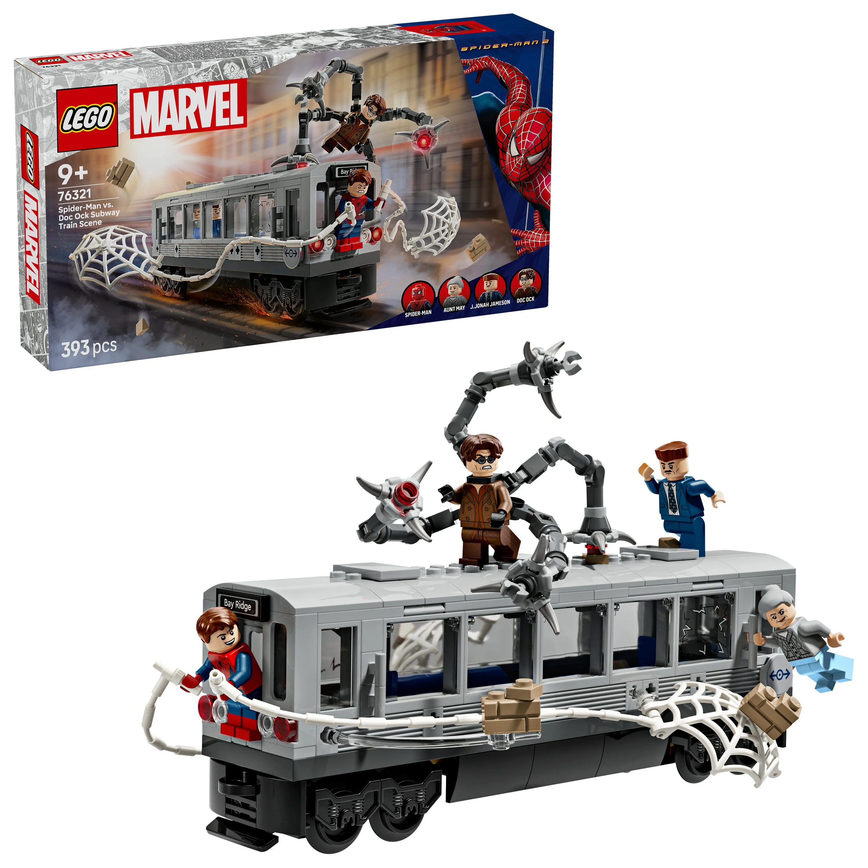 LEGO Marvel Spider-Man vastaan Doc Ock &ndash; Taistelu junassa 76321
