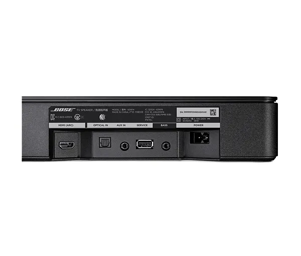 Bose TV Speaker - soundbar, black
