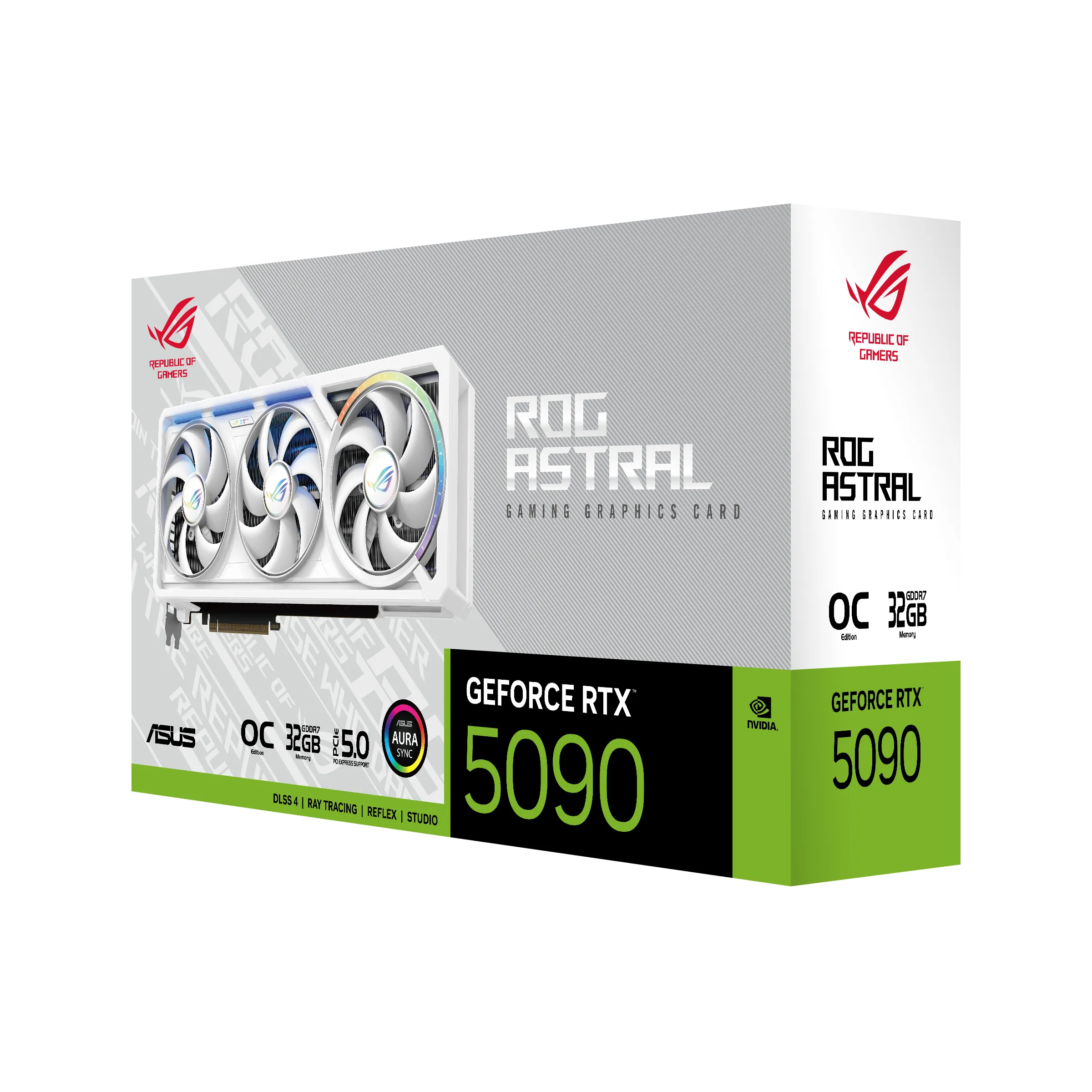 Asus GeForce RTX 5090 ROG Astral OC Gaming White 32 GB - Graphics card