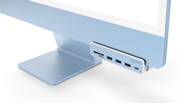 Epico USB-C 7in1 iMac Hub - white