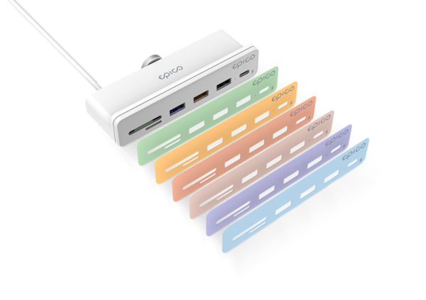 Epico USB-C 7in1 iMac Hub - white