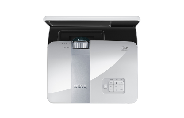 BenQ MW843UST-EDU UltraShortThrow WXGA 1280x800 - DLP, 3000 ANSI, 30dB (eco), inkl. v&auml;ggf&auml;ste