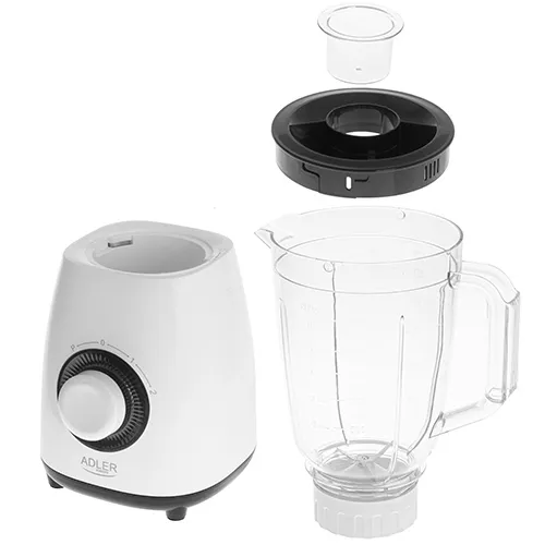 ADLER AD 4085 1000 W 1,5 l -tehosekoitin, valkoinen