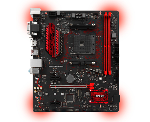 MSI B350M Gaming Pro, mATX -emolevy