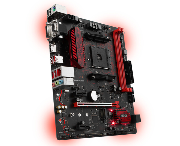 MSI B350M Gaming Pro, mATX moderkort