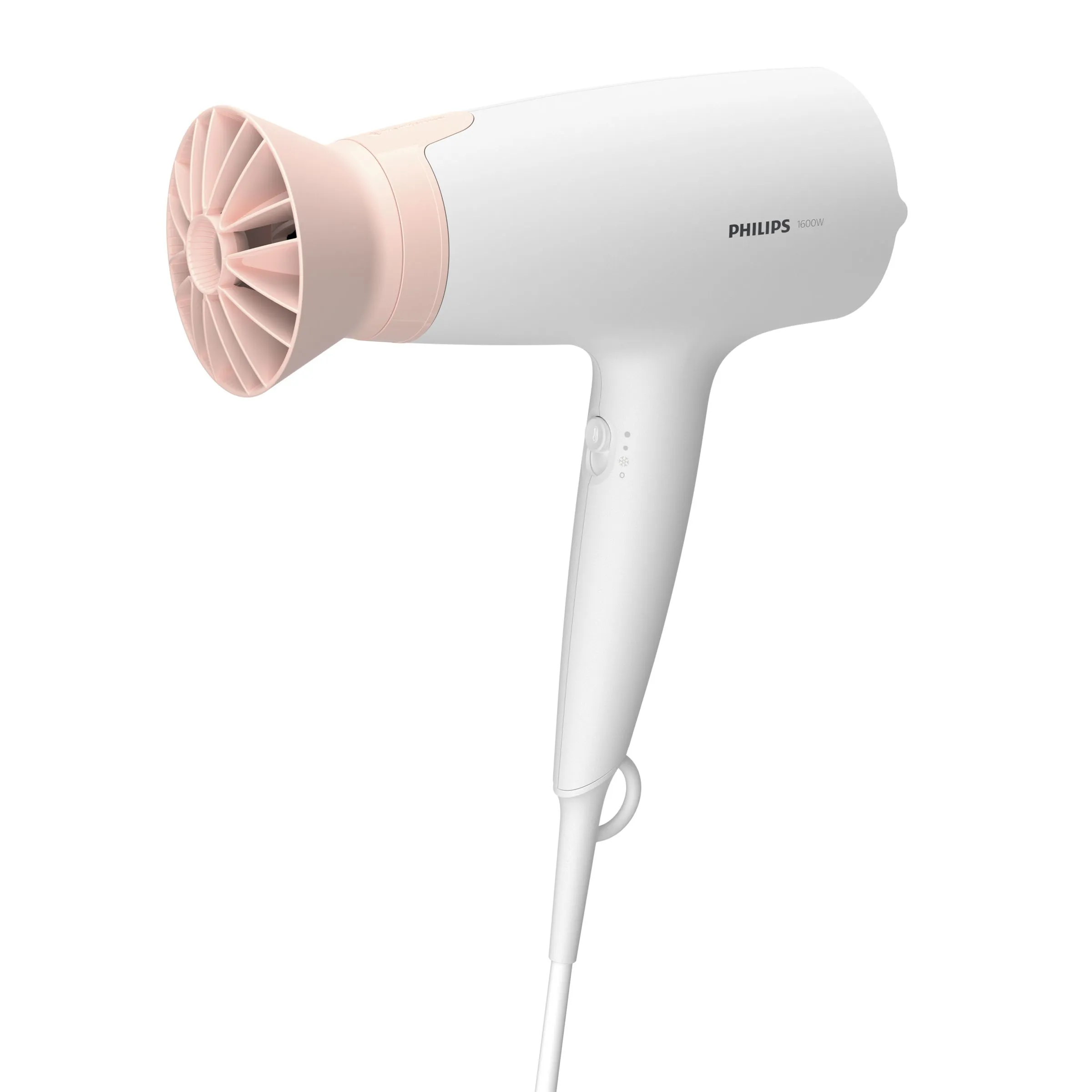 Philips 3000 Series BHD300/00, 1600 W - h&aring;rf&ouml;n, rosa, vit