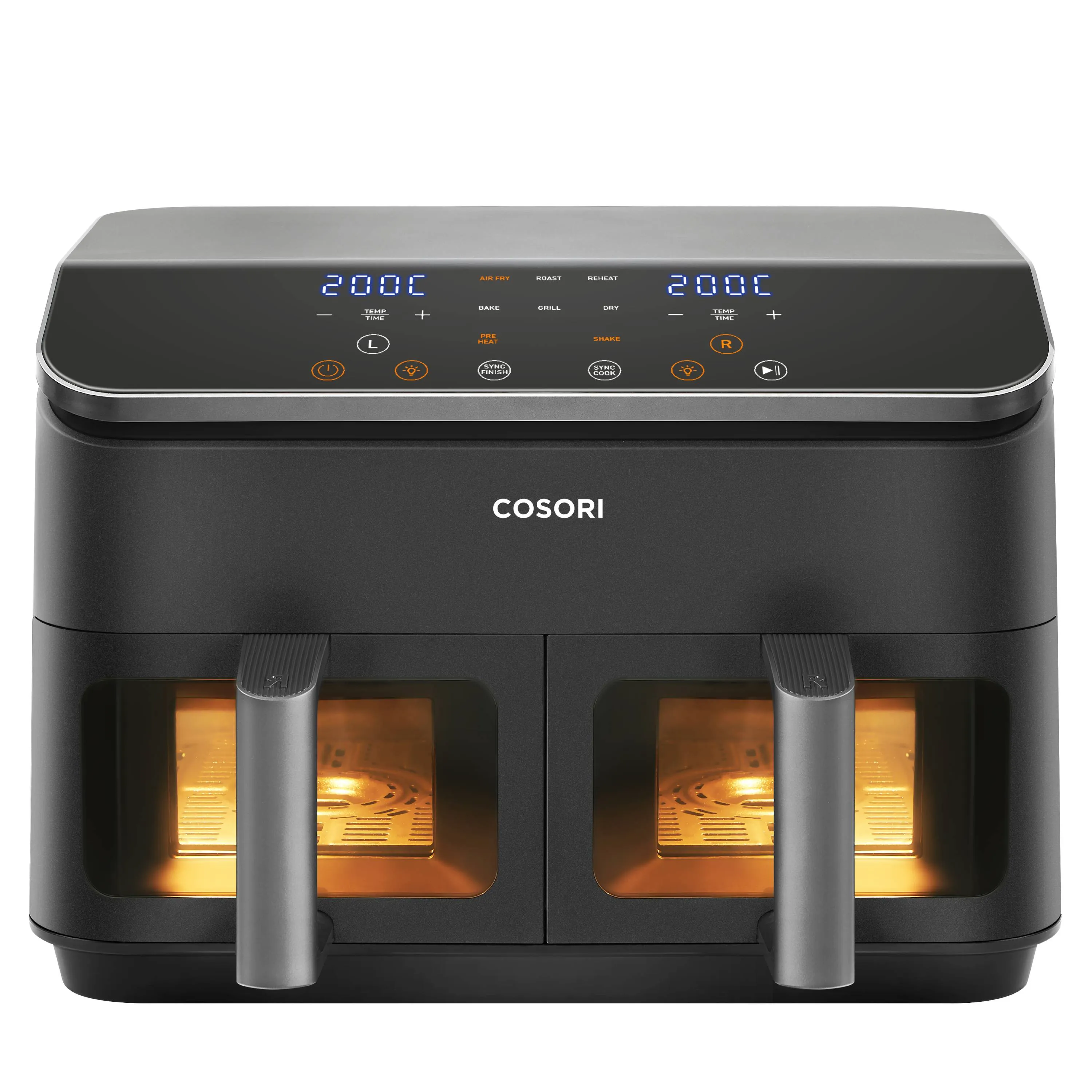 Cosori CAF-R901-AEU, 8,5 l, 1 kg, 1750 W, airfryer, svart