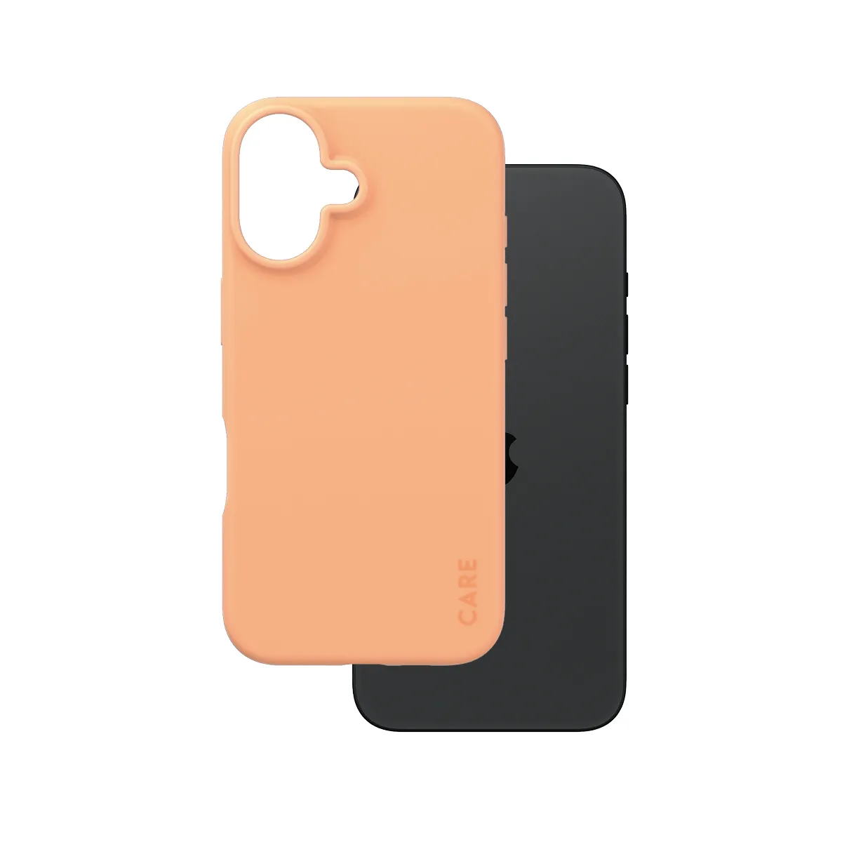 Care by PanzerGlass iPhone 16 Fashionable -suojakuori, Peachy