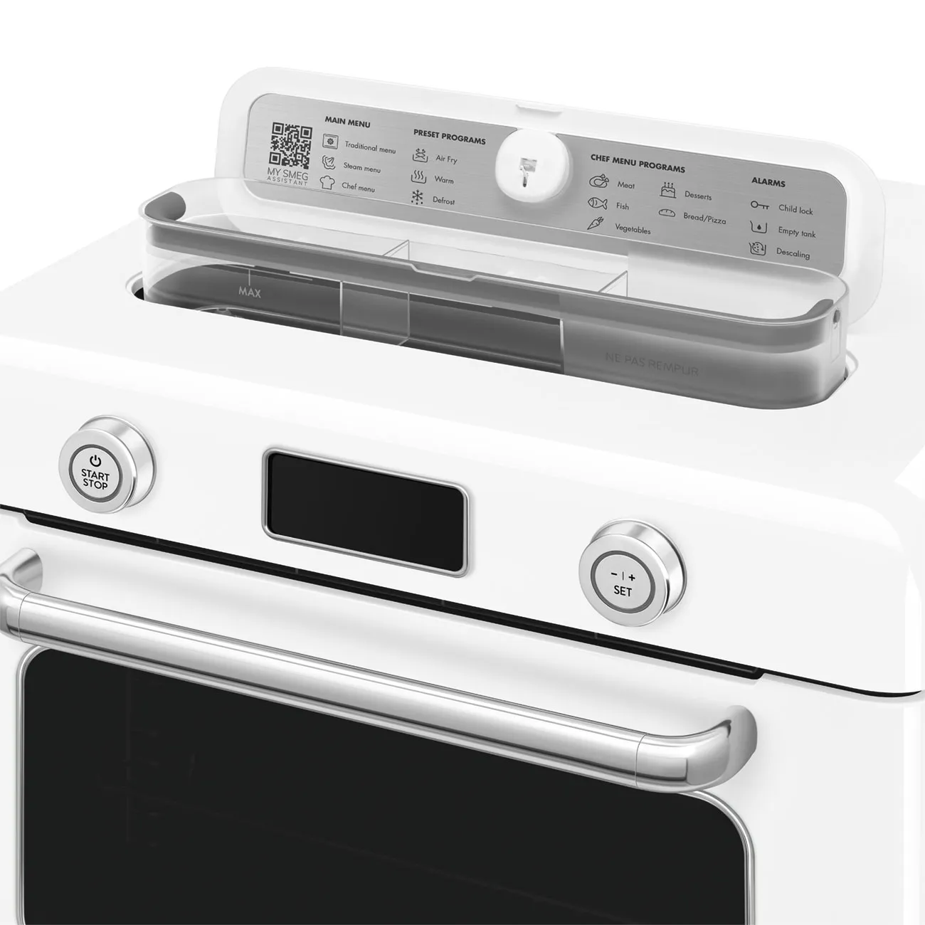 Smeg COF01WHEU, 1800 W, airfryer, vit