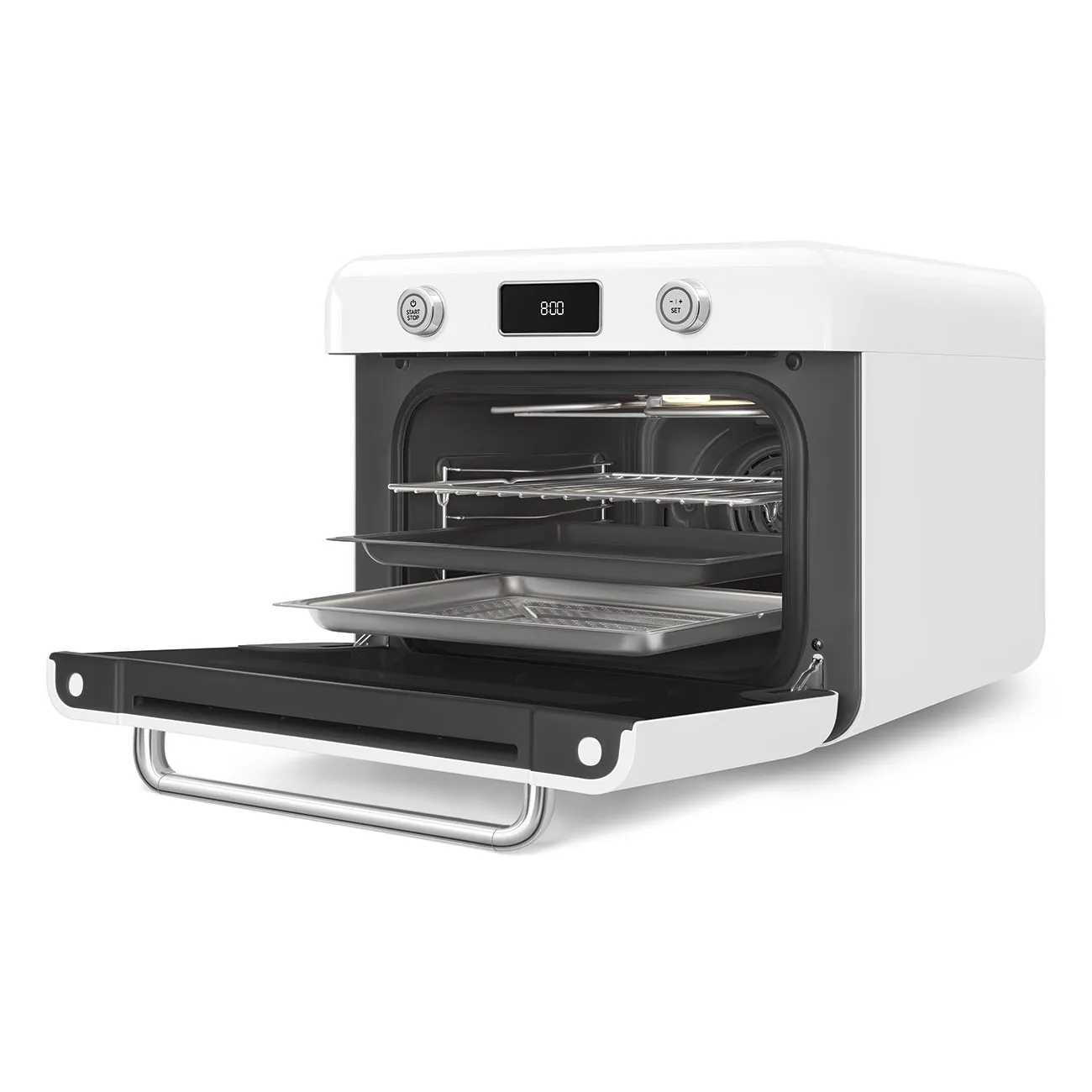 Smeg COF01WHEU, 1800 W, airfryer, vit