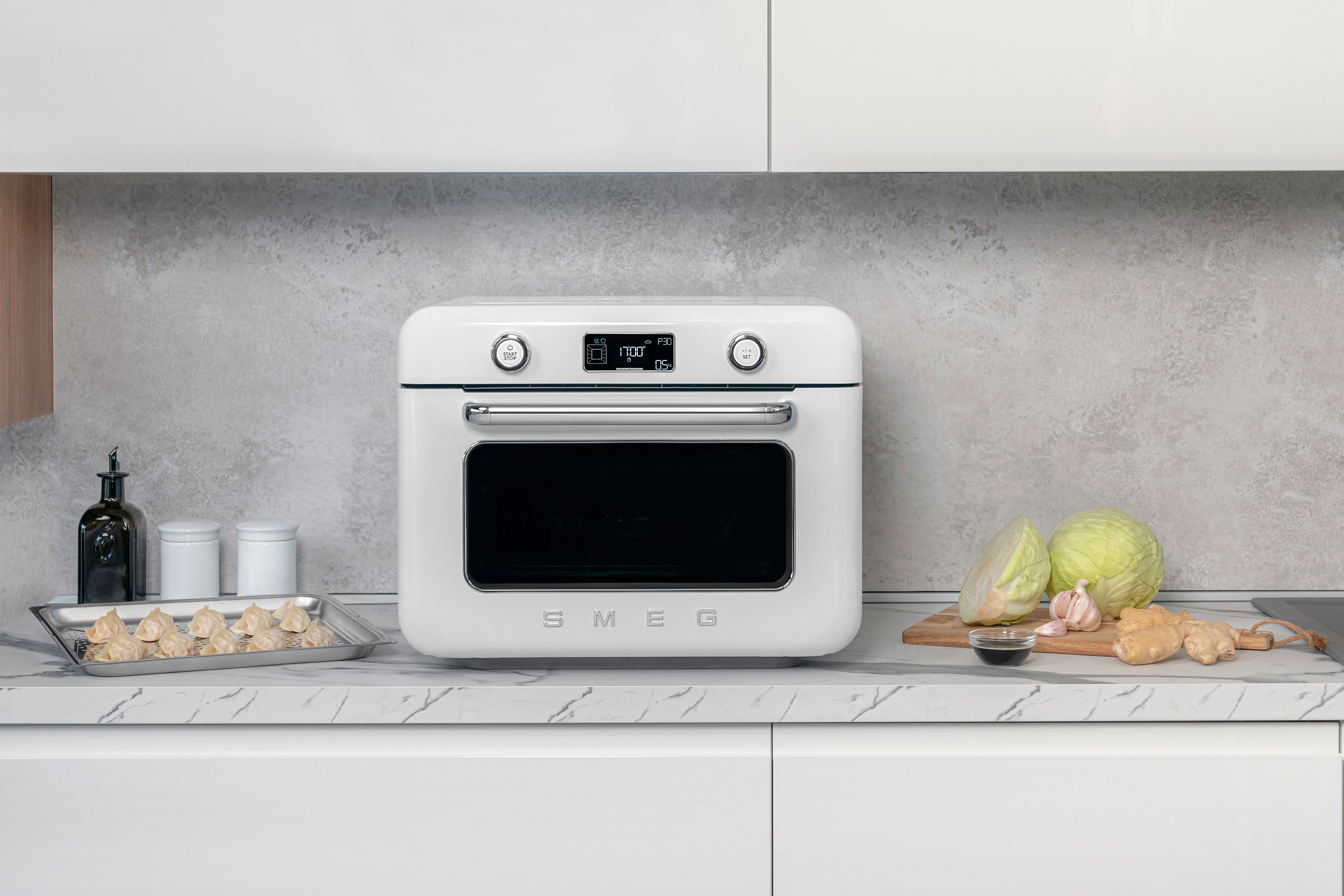 Smeg COF01WHEU, 1800 W, airfryer, vit