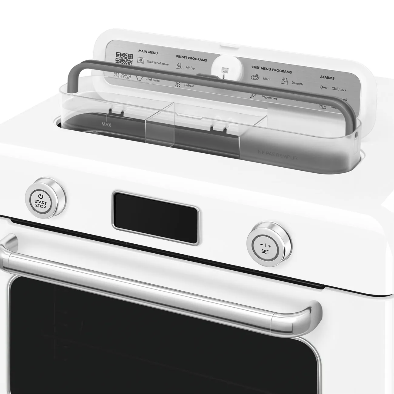 Smeg COF01WHEU, 1800 W, airfryer, vit