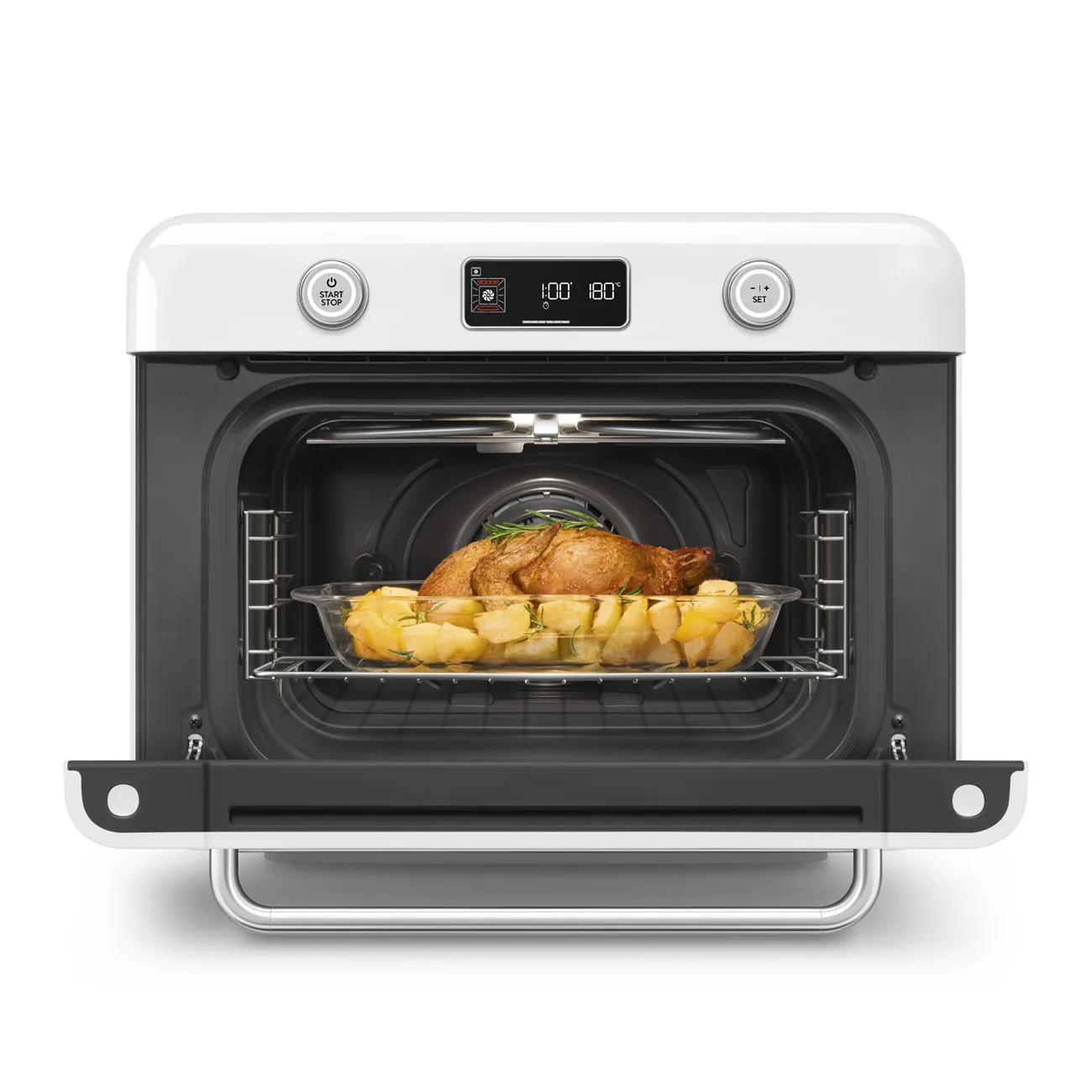 Smeg COF01WHEU, 1800 W, airfryer, valkoinen