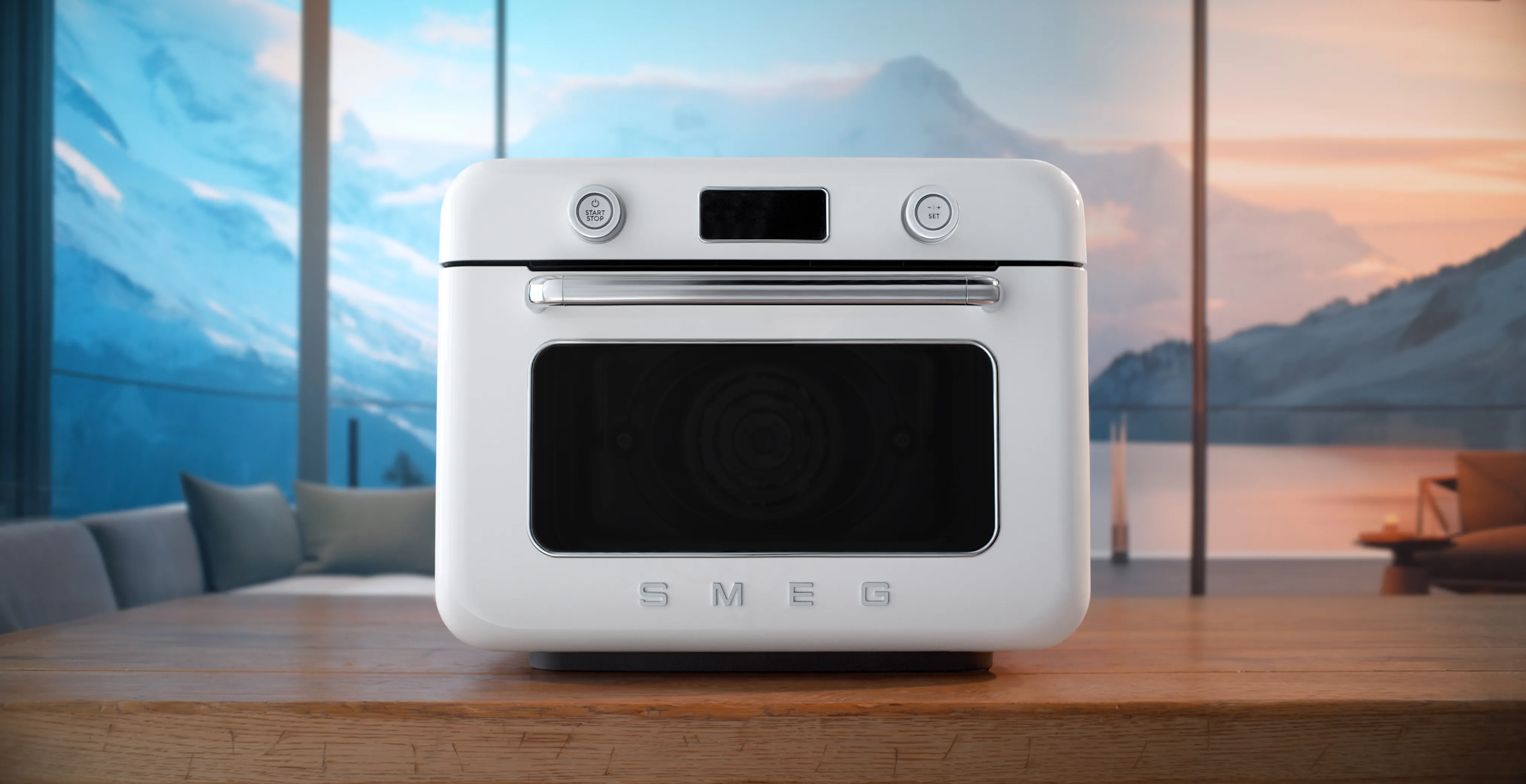 Smeg COF01WHEU, 1800 W, airfryer, vit
