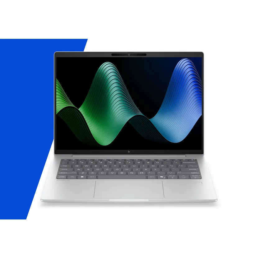 HP EliteBook 6 G2q 14" Snapdragon X2 Plus X2P-64-100, 16 GB, 512 GB, Adreno GPU, Win 11 Pro - b&auml;rbar dator, silver
