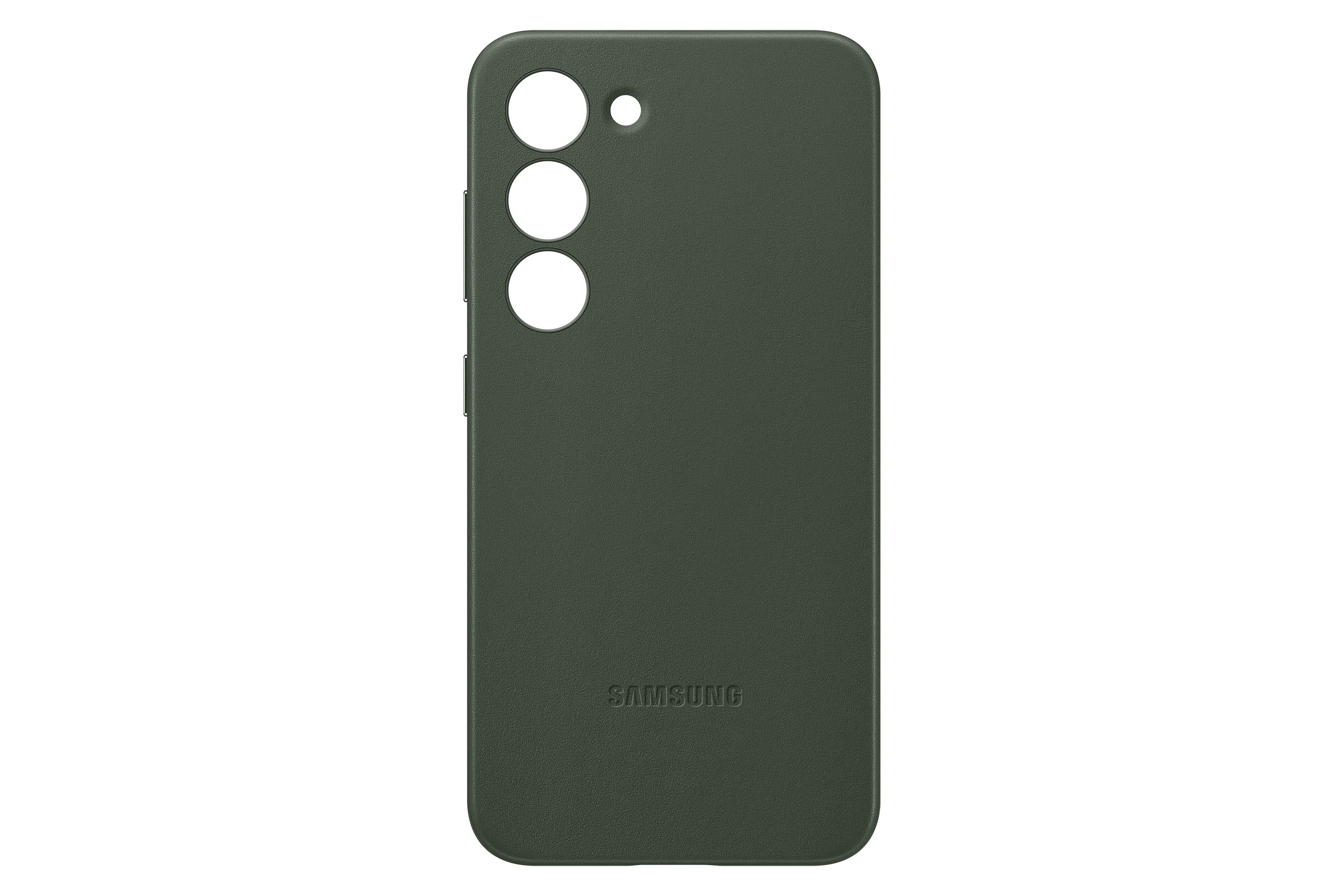 Samsung Galaxy S23 Leather Case, Green