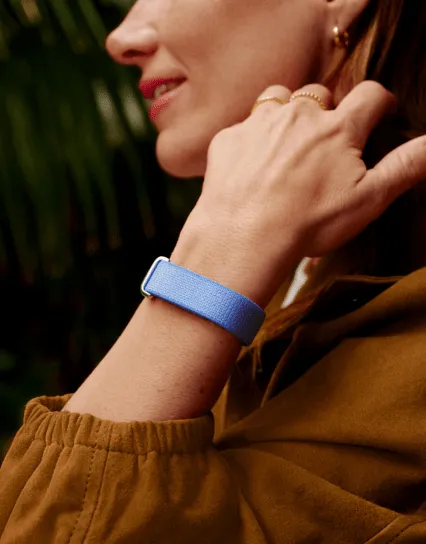 Google Fitbit Air Lavendel Aktivitetsarmband