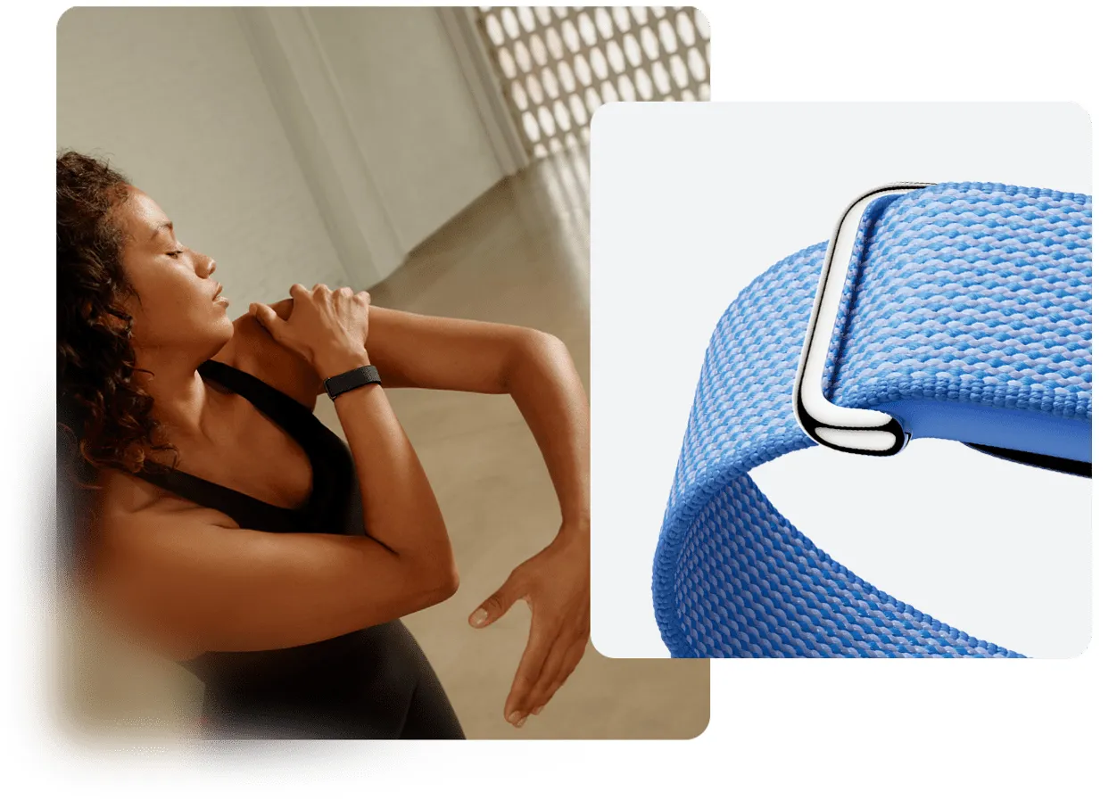 Google Fitbit Air Lavendel Aktivitetsarmband