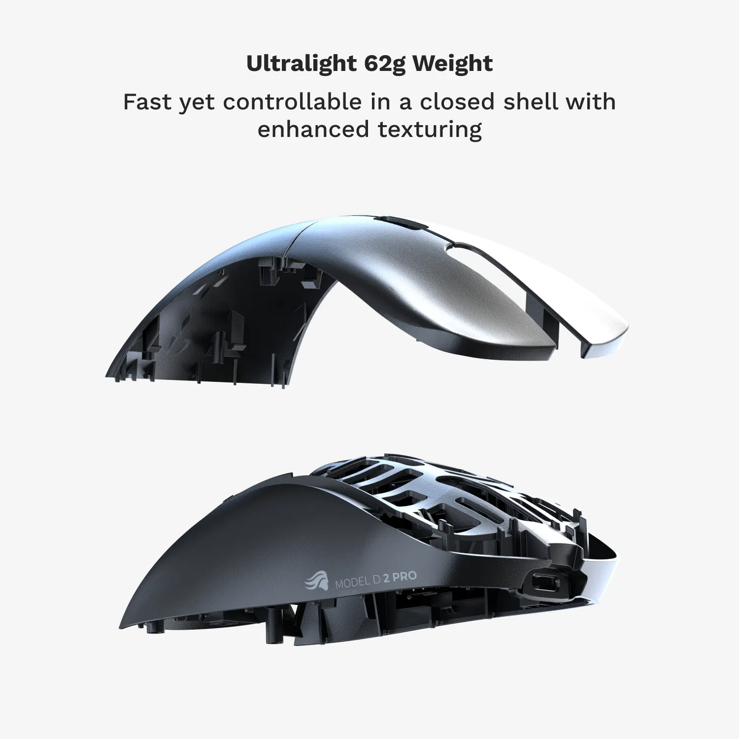 Glorious Model D 2 Pro - wireless gaming mouse, black