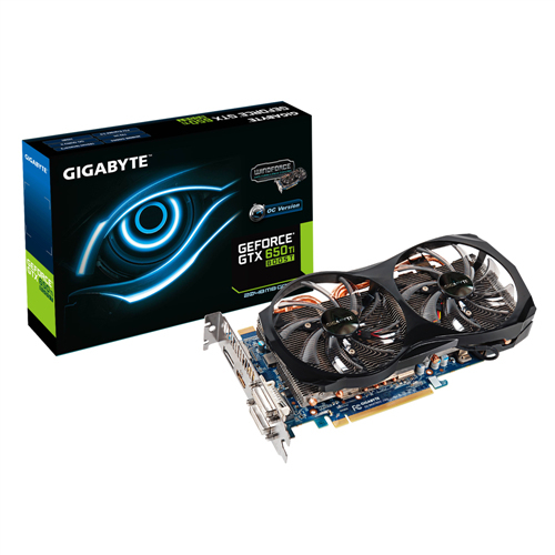 GIGABYTE GTX 650 TI BOOST 2GB - WINDFORCE 2X