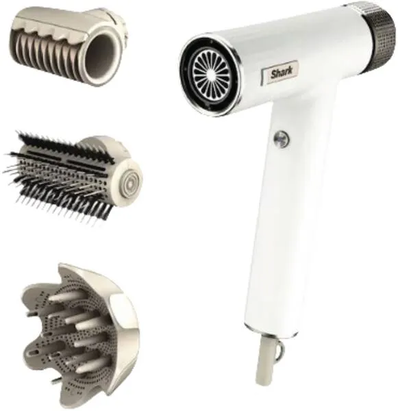 Shark SpeedStyle HD334EU, 1700 W -hiustenkuivaaja, valkoinen