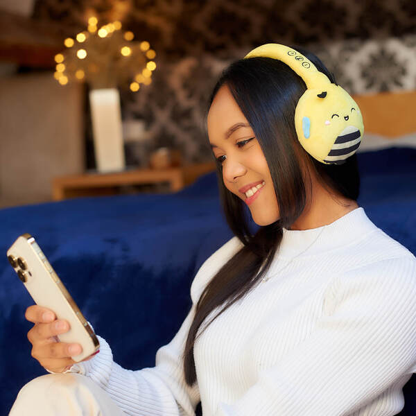 Squishmallows  Headphone Sunny - tr&aring;dl&ouml;sa headset