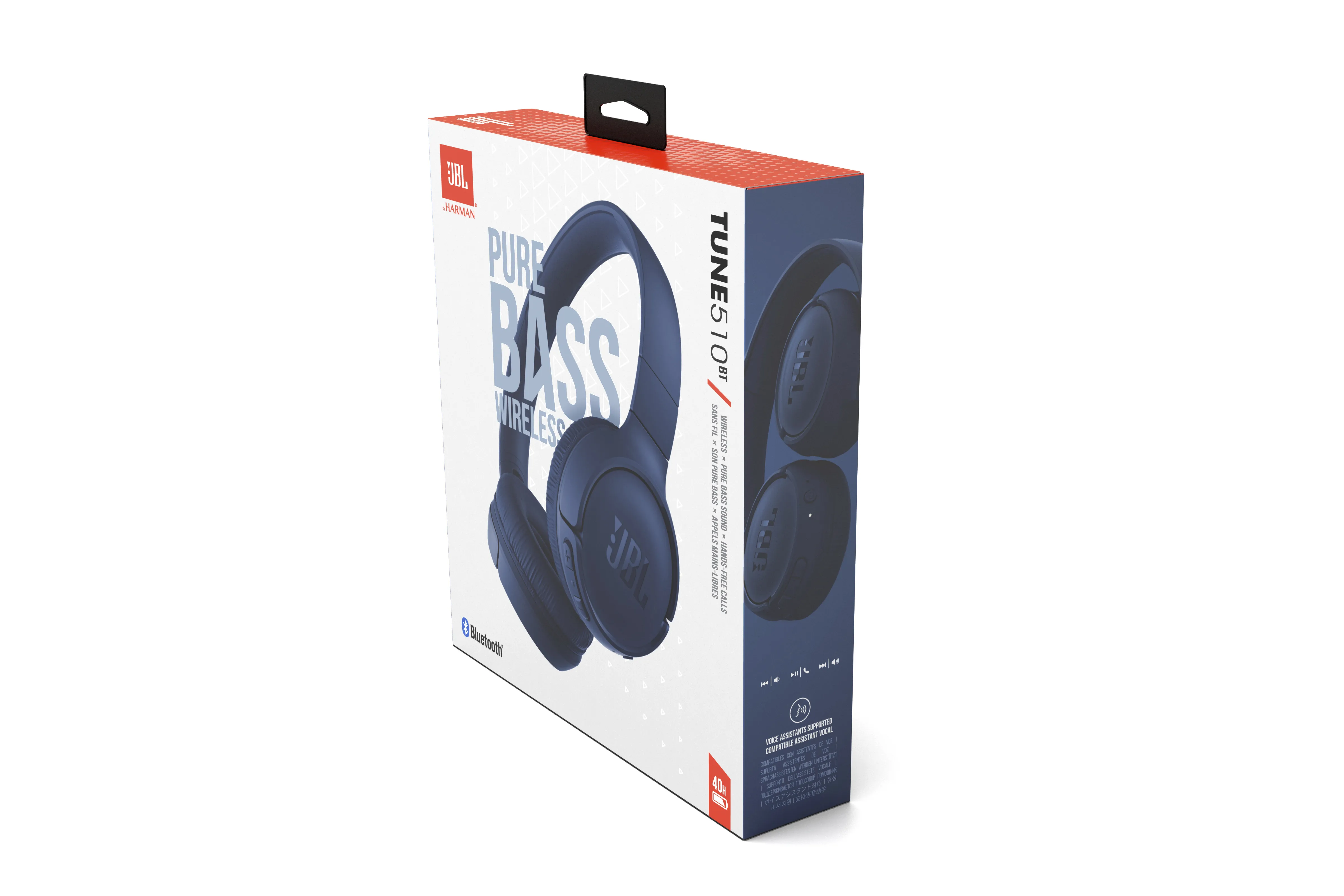 JBL Tune 510BT - wireless headphones, Blue