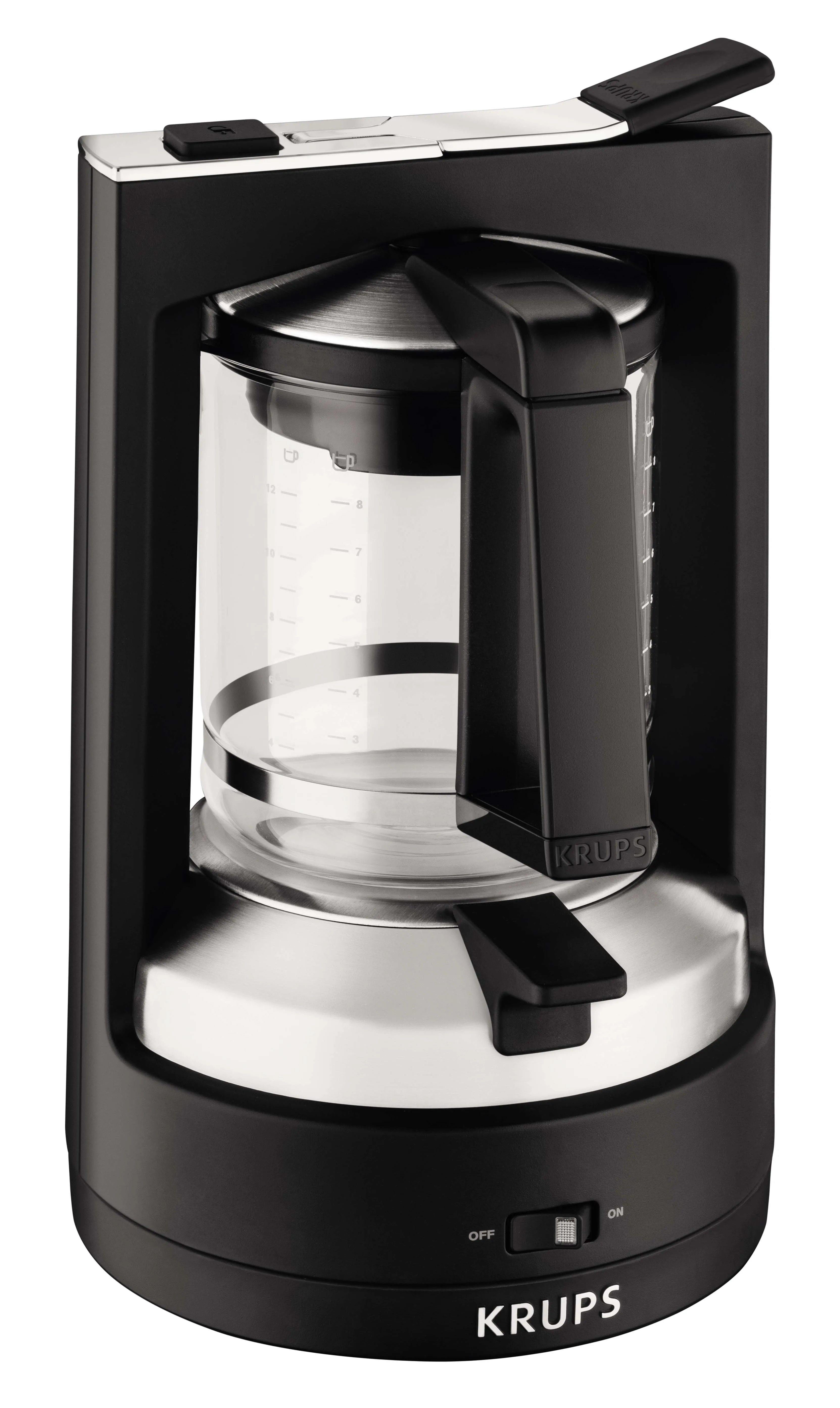 Krups T8.2 KM 4689 - coffee maker, black/silver
