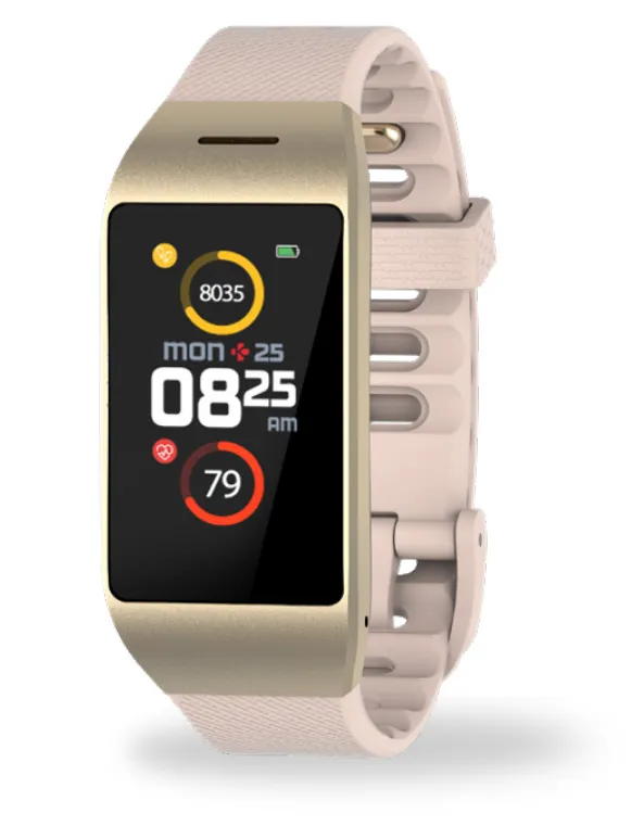 MyKronoz ZeNeo - smart watch, black/pink