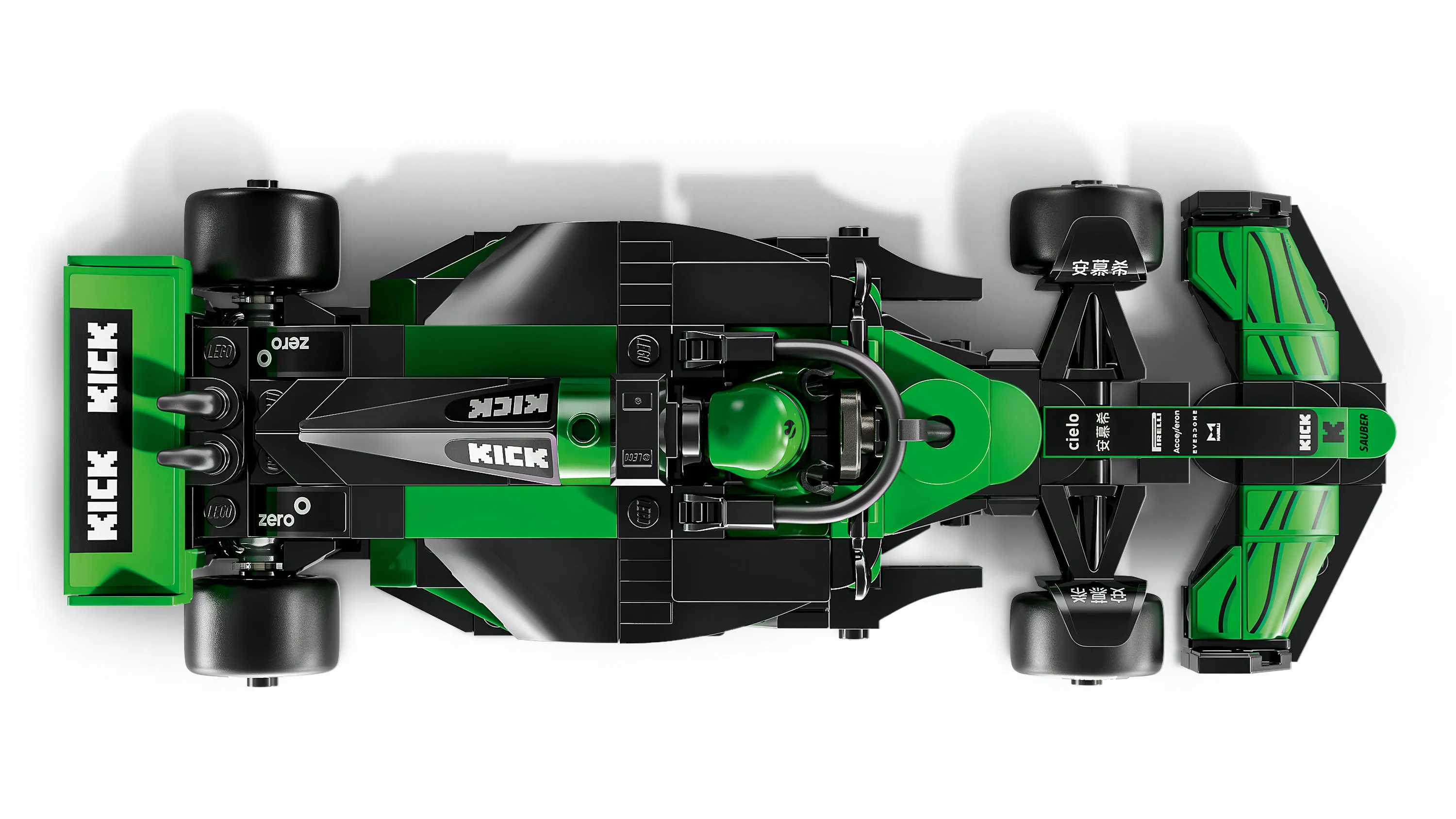 LEGO Speed Champions KICK Sauber F1 Team C44 Racerbil 77247