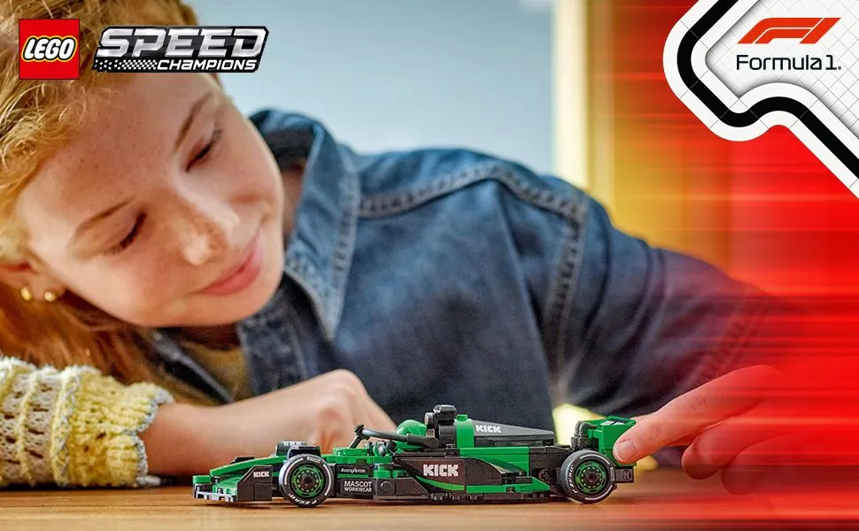 LEGO Speed Champions KICK Sauber F1 Team C44 Racerbil 77247