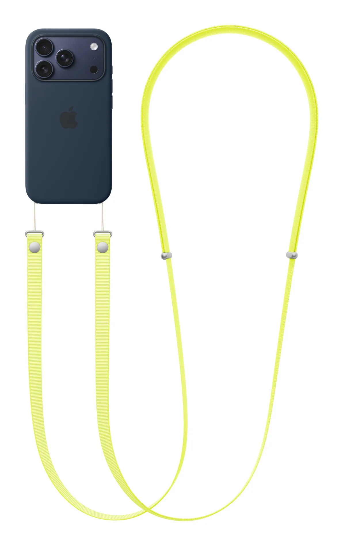 Apple Crossbody Strap, Neon Yellow