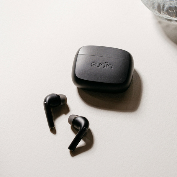 Sudio N2 Pro tr&aring;dl&ouml;sa in-ear h&ouml;rlurar, svart