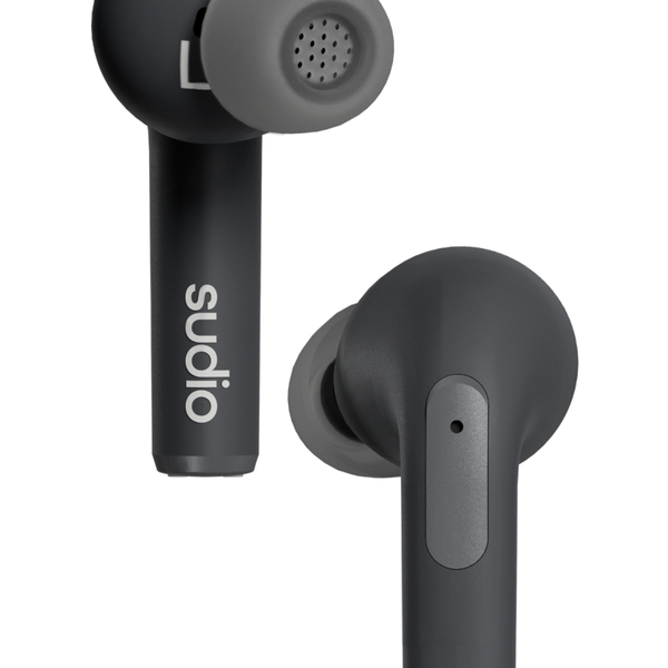Sudio N2 Pro tr&aring;dl&ouml;sa in-ear h&ouml;rlurar, svart
