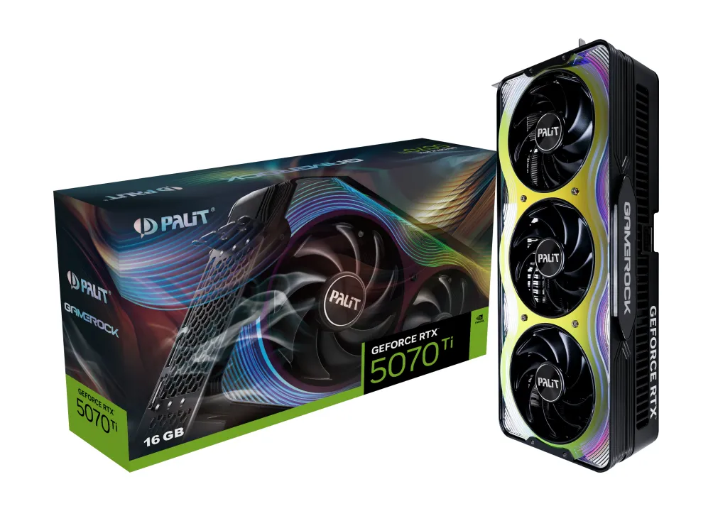 Palit GeForce RTX 5070 Ti GameRock 16GB - Graphics card