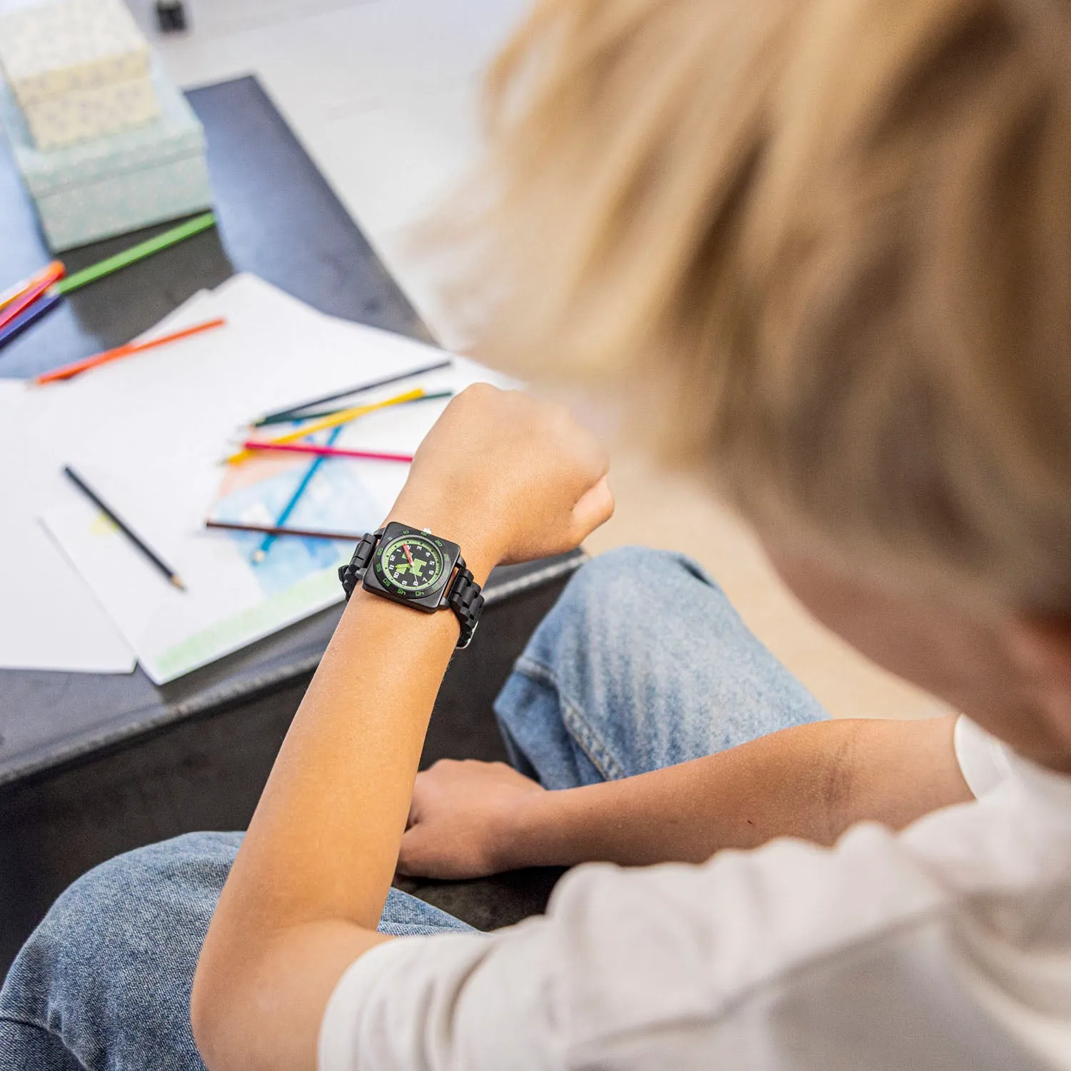 ACCUTIME Time Teacher Watch Minecraft