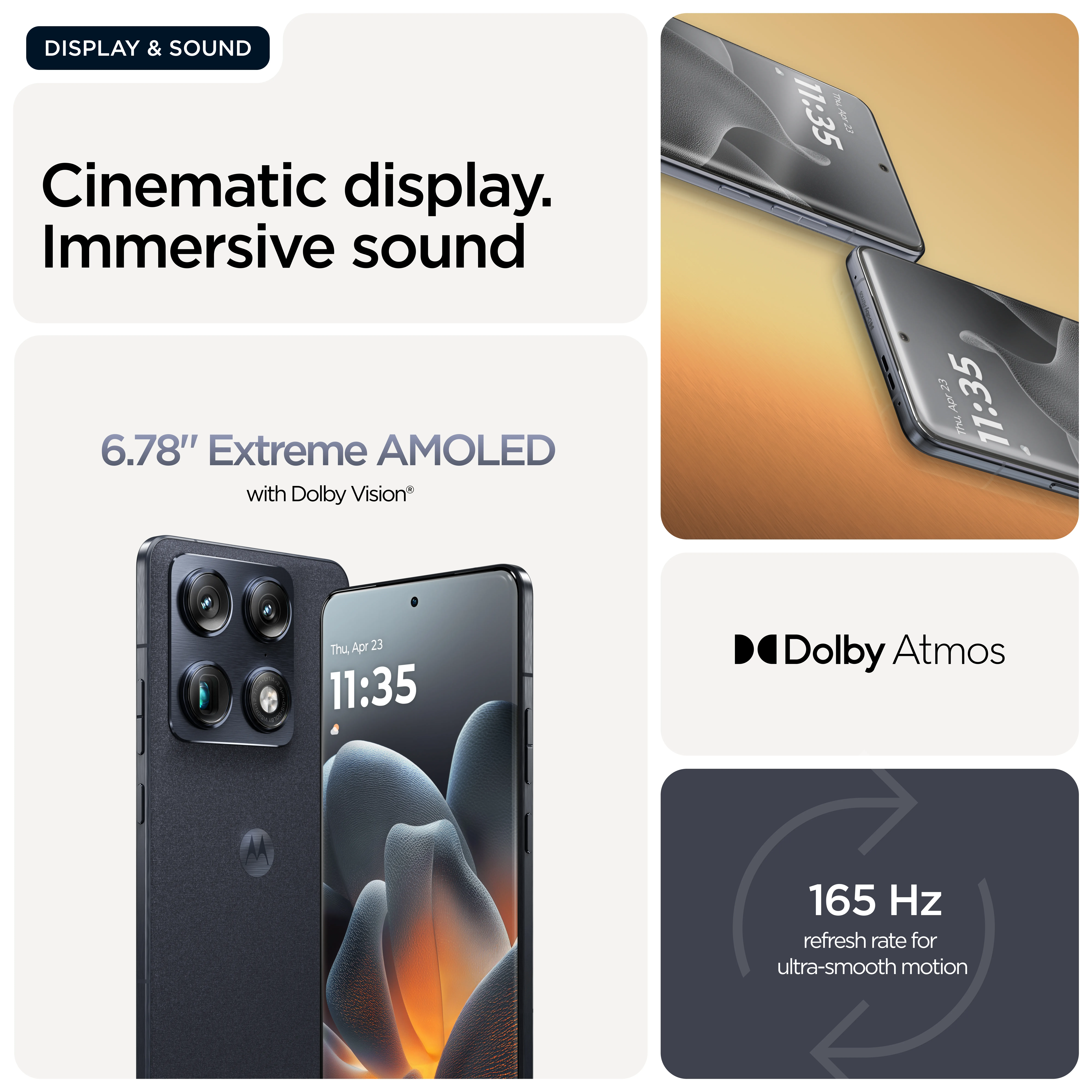 Motorola Signature 16/512GB, Pantone Carbon