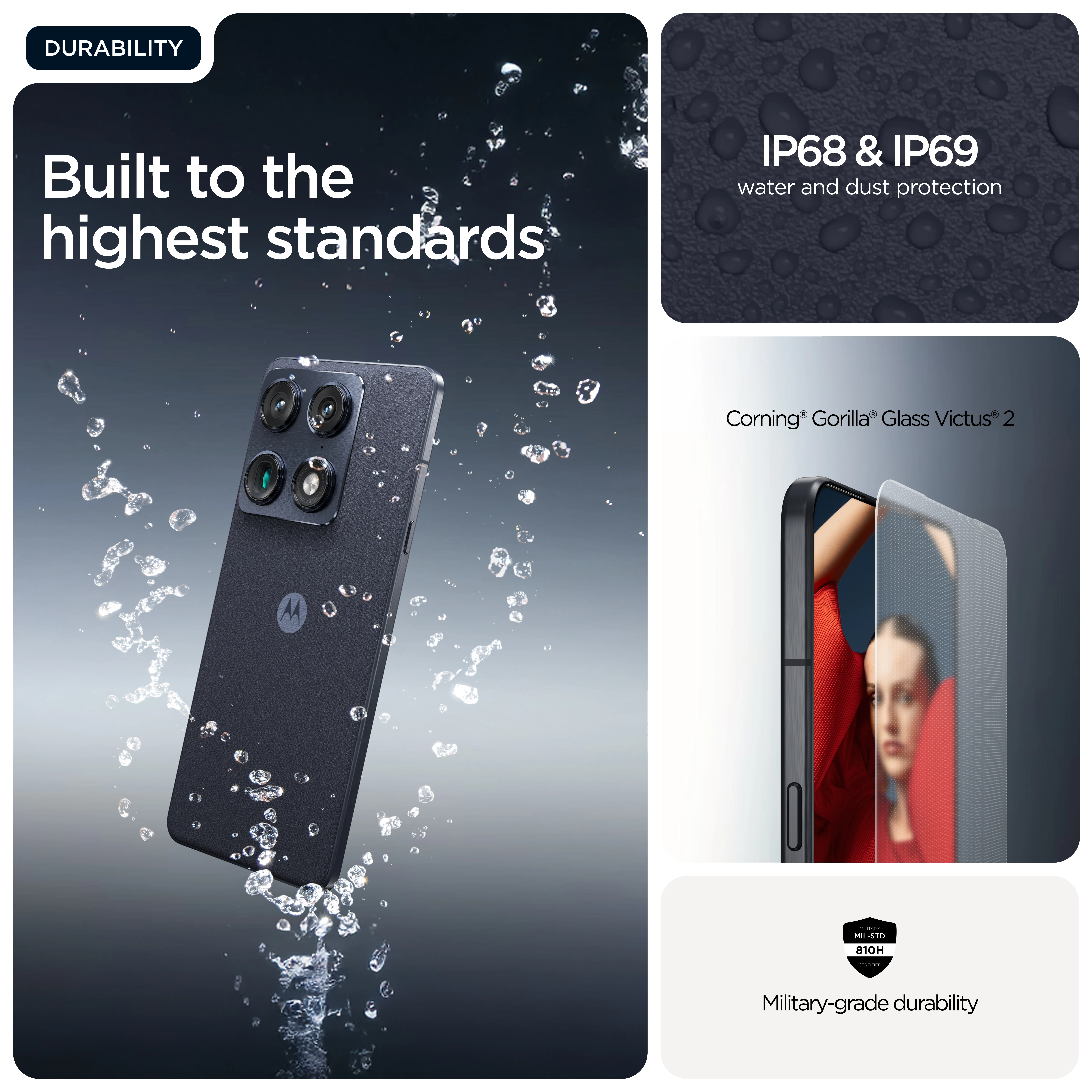 Motorola Signature 16/512GB, Pantone Carbon
