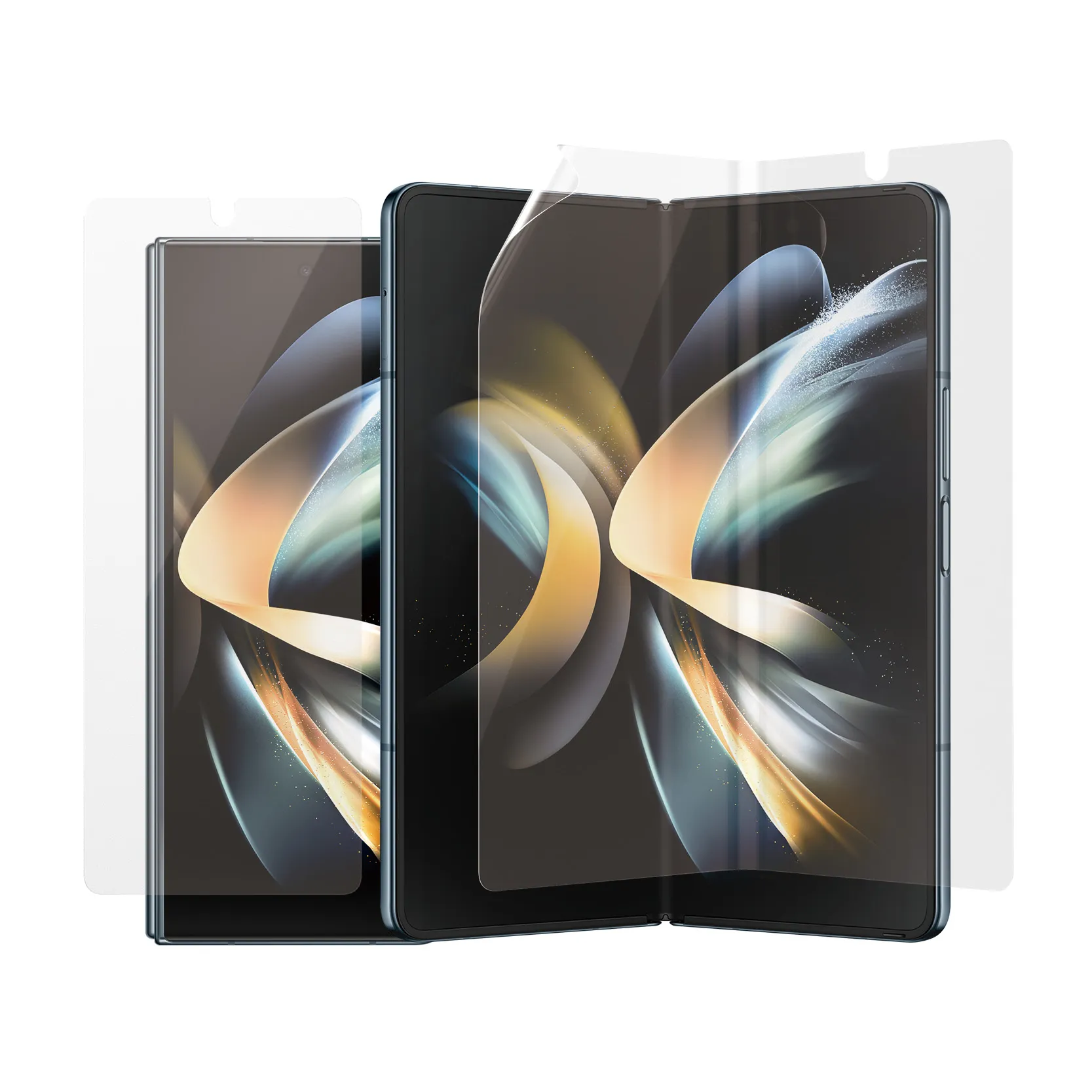 PanzerGlass Ultra Wide + Classic Fit, Galaxy Z Fold4 - Protective Film + Glass