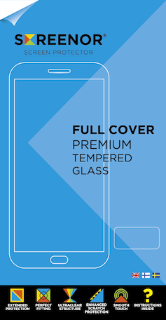 Screenor Full Cover Moto G9 Power -lasikalvo