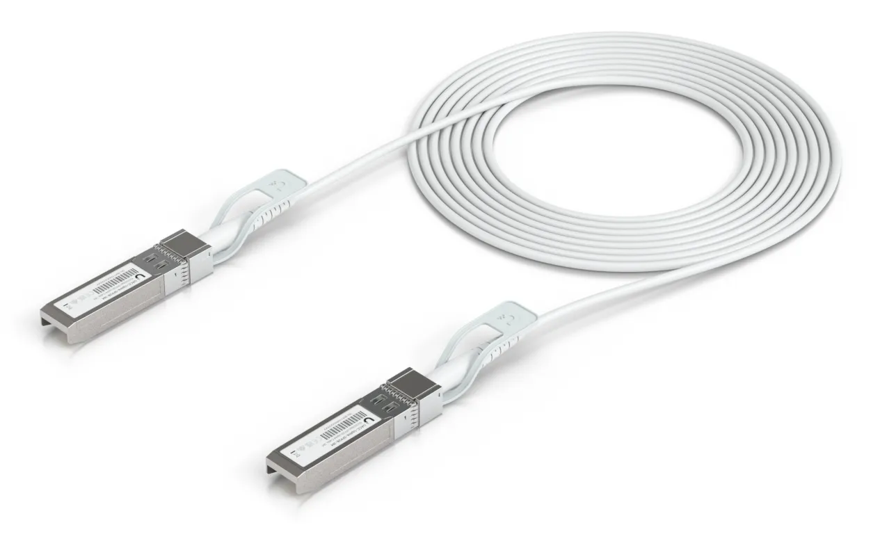 Ubiquity SFP28 3m -verkkokaapeli, valkoinen