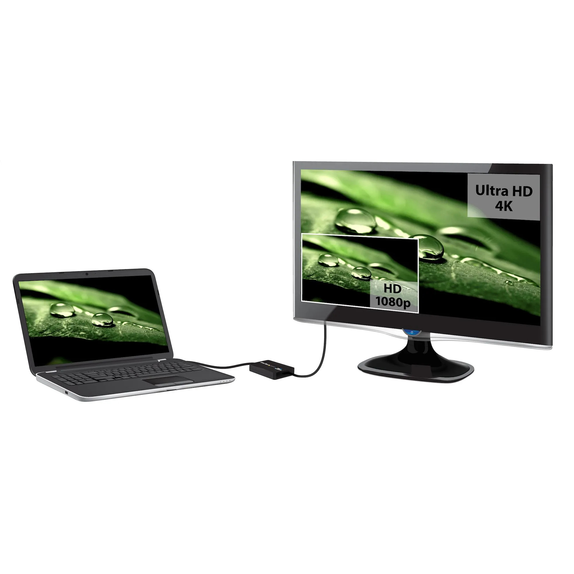StarTech USB32HD4K - USB-HDMI-n&auml;ytt&ouml;sovitin, musta