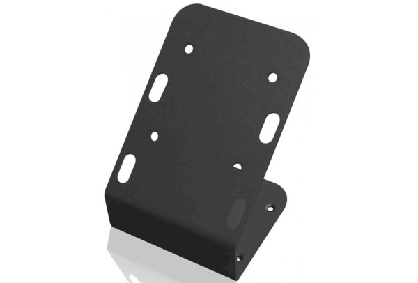 Maclocks Space iPad Enclosure Kiosk - Kotelo tuotteelle Apple iPad Pro 12.9" - lukittava - korkeatasoinen alumiini - musta -n&auml;yt&ouml;n koko: 12.9" - sein&auml;&auml;n asennet