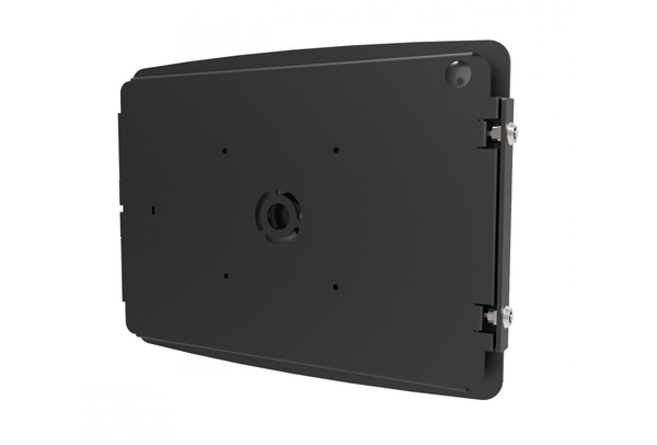 Maclocks Space iPad Enclosure Kiosk - Kotelo tuotteelle Apple iPad Pro 12.9" - lukittava - korkeatasoinen alumiini - musta -n&auml;yt&ouml;n koko: 12.9" - sein&auml;&auml;n asennet