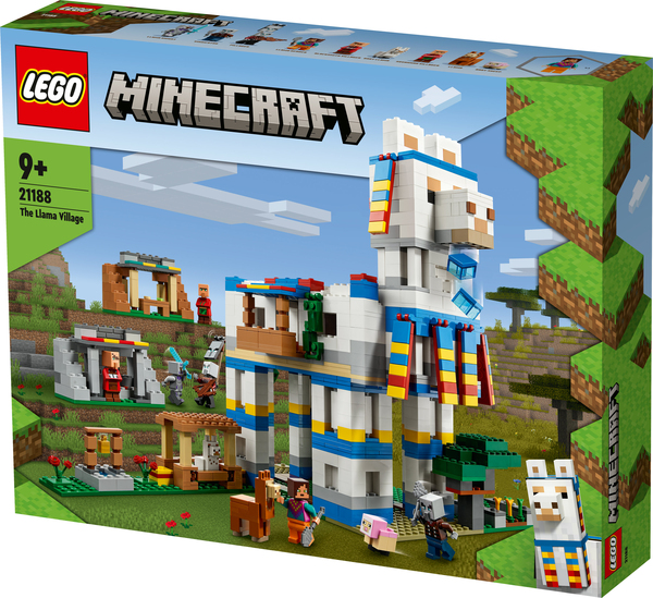 Lego Minecraft Laamojen kyl&auml; 21188