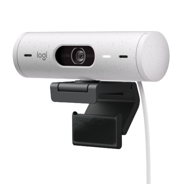 Logitech Brio 500 - webcam, off-white
