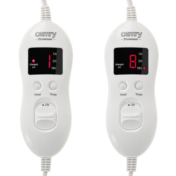 Camry CR 7436 Electric Heating Under-blanket, 120 W, Brown, 160 x 150 cm